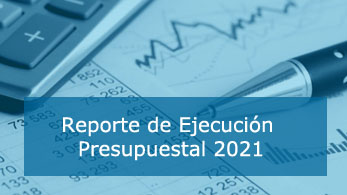 Reporte de Ejecución Presupuestal 2021